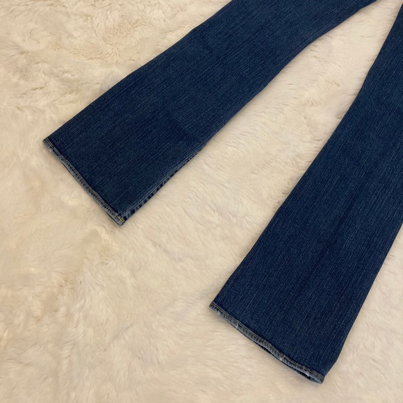 Paper Denim Distressed Bootcut Mid Rise Jeans 27 - Picture 6 of 6